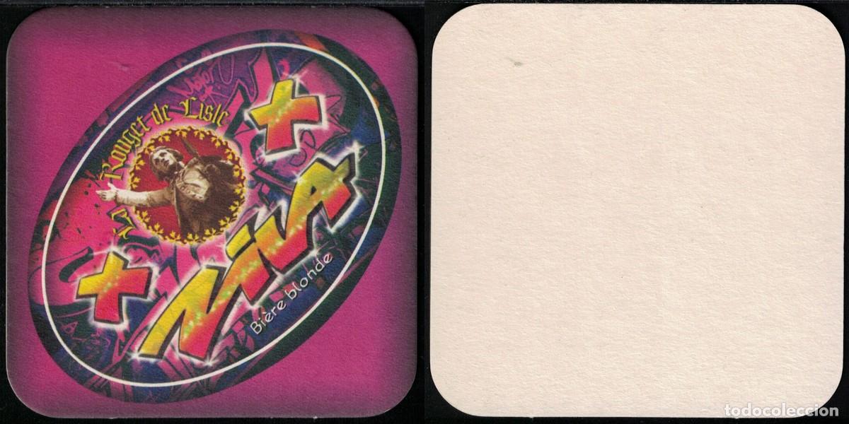 Coleccionismo de cervezas: Francia Sous Bock Beermat Coaster La Rouget de Lisle Ziva Blonde