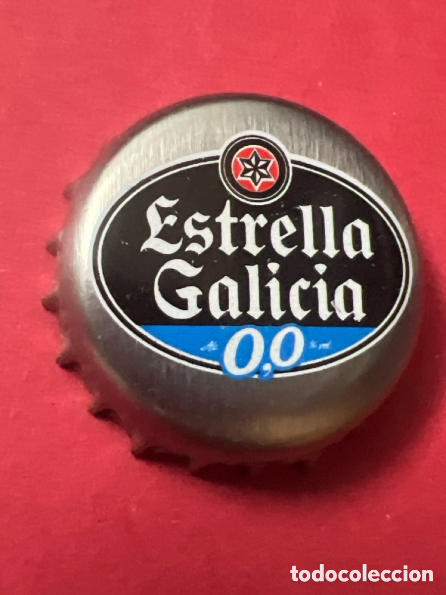 Coleccionismo de cervezas: T4/X40/7B. Chapa corona cerveza 0,0 Estrella Galicia