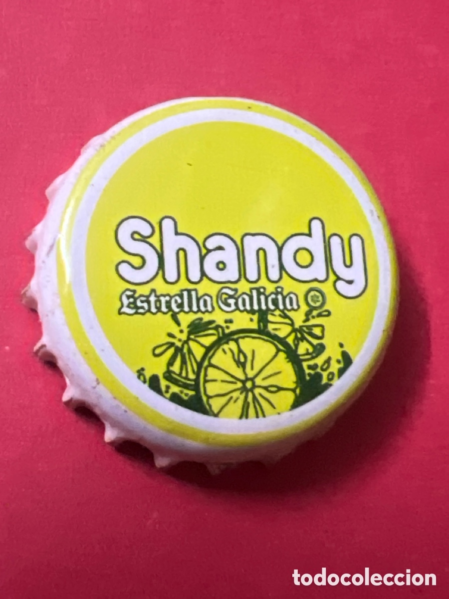 Coleccionismo de cervezas: T4/X40/8B. CHAPA CERVEZA - SHANDY ESTRELLA GALICIA