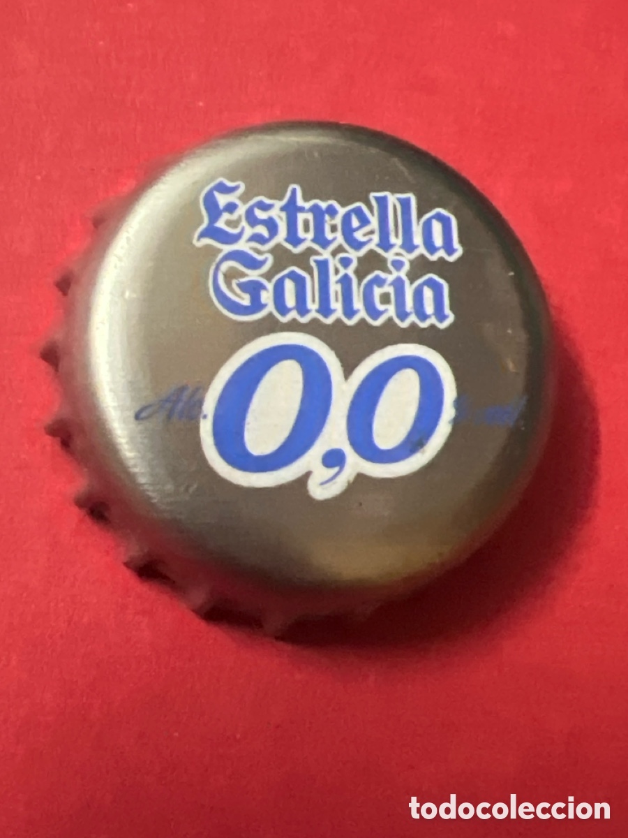 Coleccionismo de cervezas: T4/X40/8E. CHAPA - TAPA CORONA CERVEZA ESTRELLA GALICIA 0,0 SIN ALCOHOL CAPS- TAPON