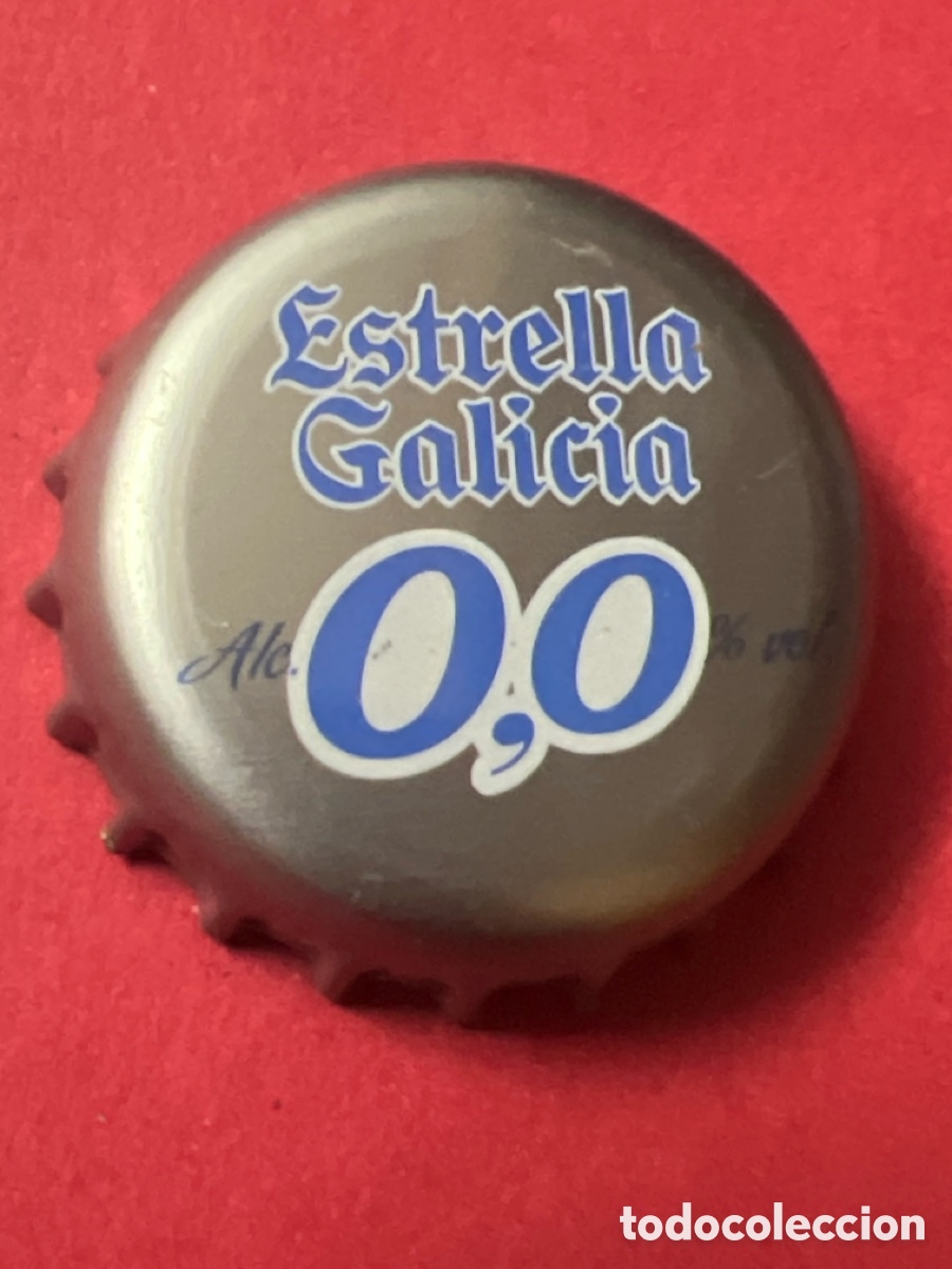 Coleccionismo de cervezas: T4/X40/9A. CHAPA - TAPA CORONA CERVEZA ESTRELLA GALICIA 0,0 SIN ALCOHOL CAPS- TAPON