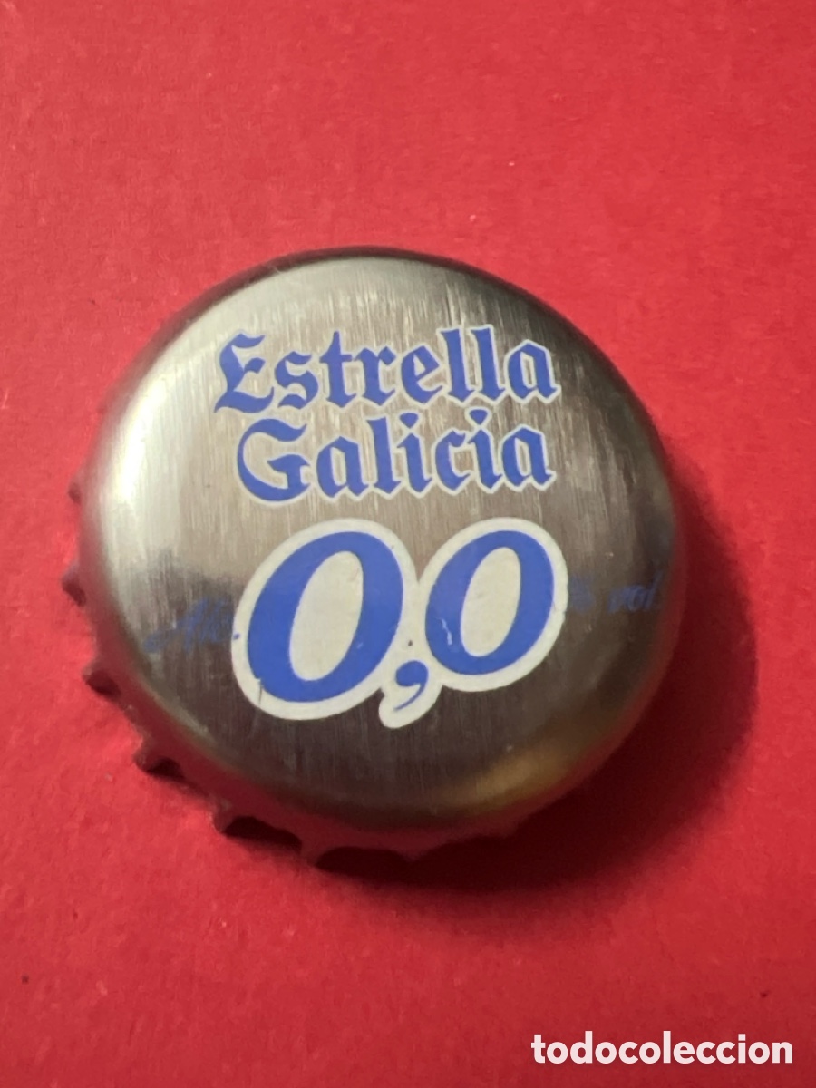 Coleccionismo de cervezas: T4/X40/9B. CHAPA - TAPA CORONA CERVEZA ESTRELLA GALICIA 0,0 SIN ALCOHOL CAPS- TAPON