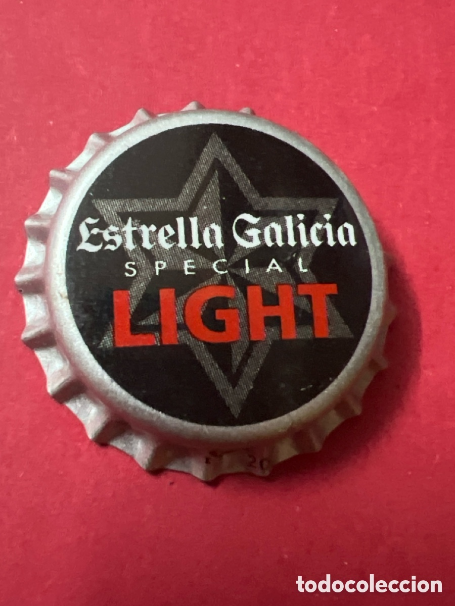 Coleccionismo de cervezas: T4/X40/14B. CHAPA ESPA&Ntilde;A - SIN ABRIR - CERVEZA TAPON CORONA ESTRELLA GALICIA