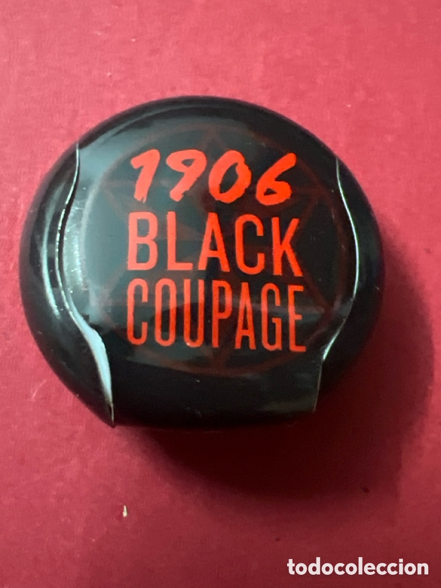 Coleccionismo de cervezas: T4/X40/15C . CHAPA CERVEZA - 1906 BLACK COUPAGE