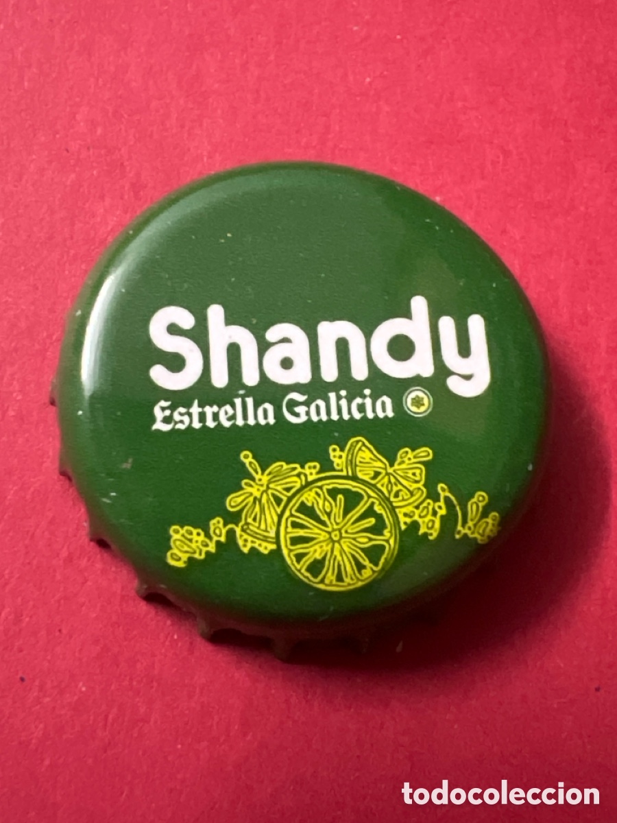 Coleccionismo de cervezas: T4/X40/15E. CHAPA CERVEZA ESTRELLA GALICIA, SHANDY