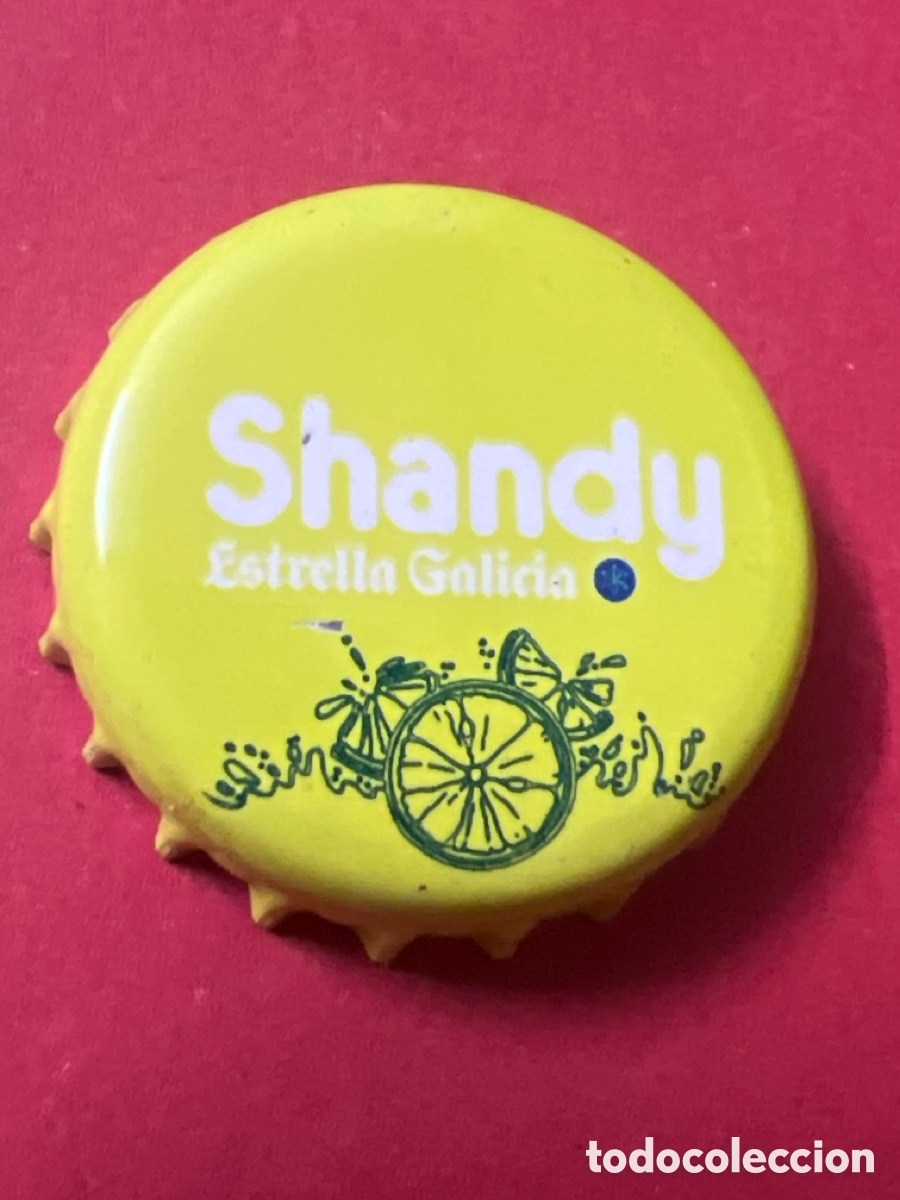 Coleccionismo de cervezas: T4/X39/A1. TAPON CORONA CHAPA BEER BOTTLE CAP KRONKORKEN CERVEZA SHANDY ESTRELLA GALICIA