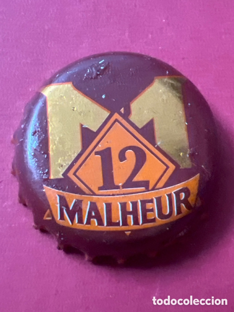 Sammeln von Brauereiartikeln: T4/X39/B5. TAPON CORONA CAPSULA CHAPA CERVEZA MALHEUR (B&Eacute;LGICA)