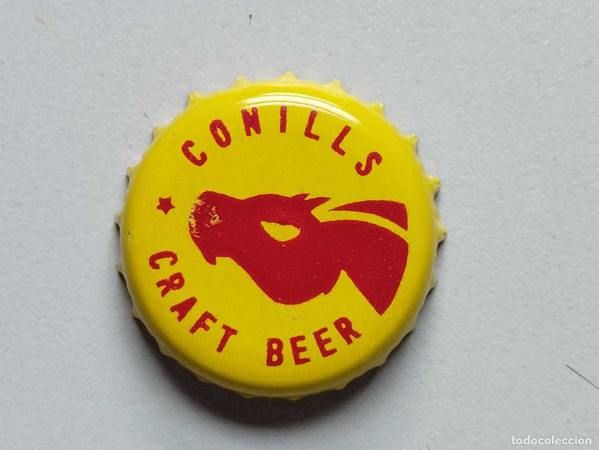 Coleccionismo de cervezas: TAPON CORNA CERVEZA ESPA&Ntilde;A ARTESANA CONILLS. USADO