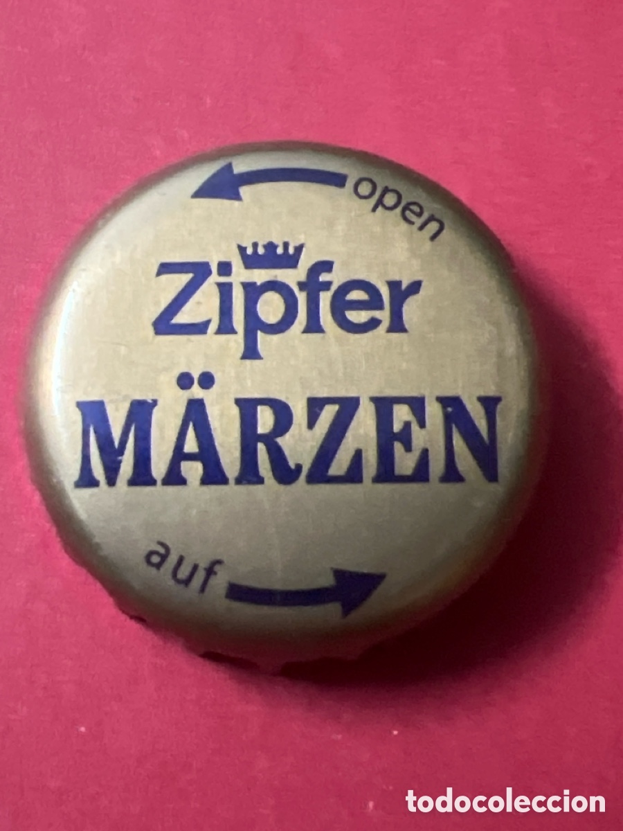 Coleccionismo de cervezas: T4/X39/E5. CHAPA CERVEZA - AUSTRIA - Zipfer M&auml;rzen open auf