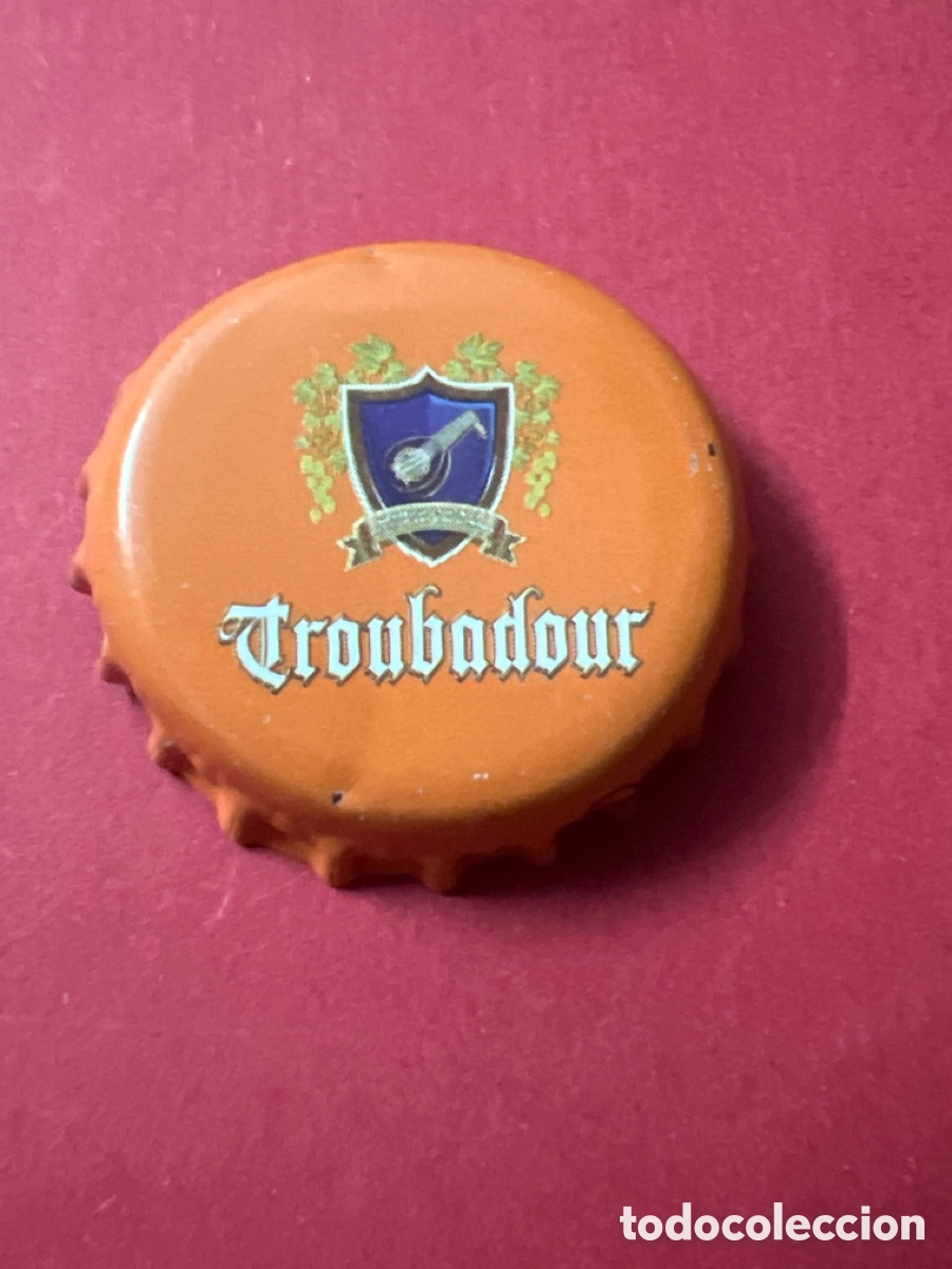 Coleccionismo de cervezas: T4/X39/F2. TAPON CORONA CHAPA BEER BOTTLE CAP KRONKORKEN TAPPI CAPSULE TROUBADOUR - BELGICA