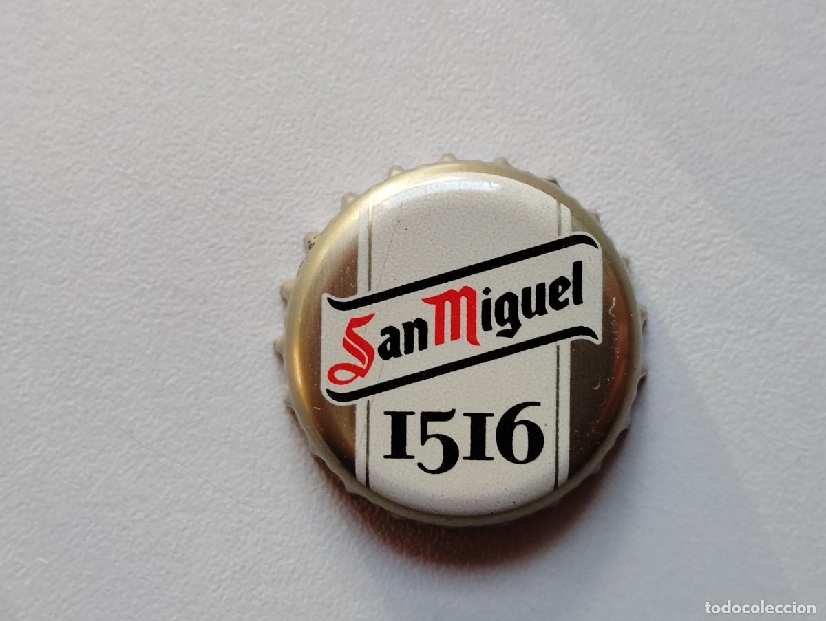 Coleccionismo de cervezas: TAPON CORONA CERVEZA ESPA&Ntilde;A SAN MIGUEL1516 (TCI) BO R3260. USADO