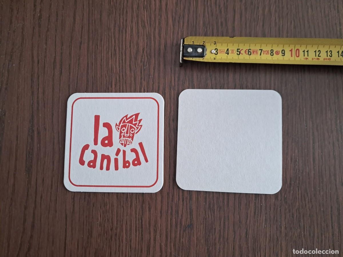 Sammeln von Brauereiartikeln: posavasos de cerveza, La Canibal. cerveza artesana, Madrid.