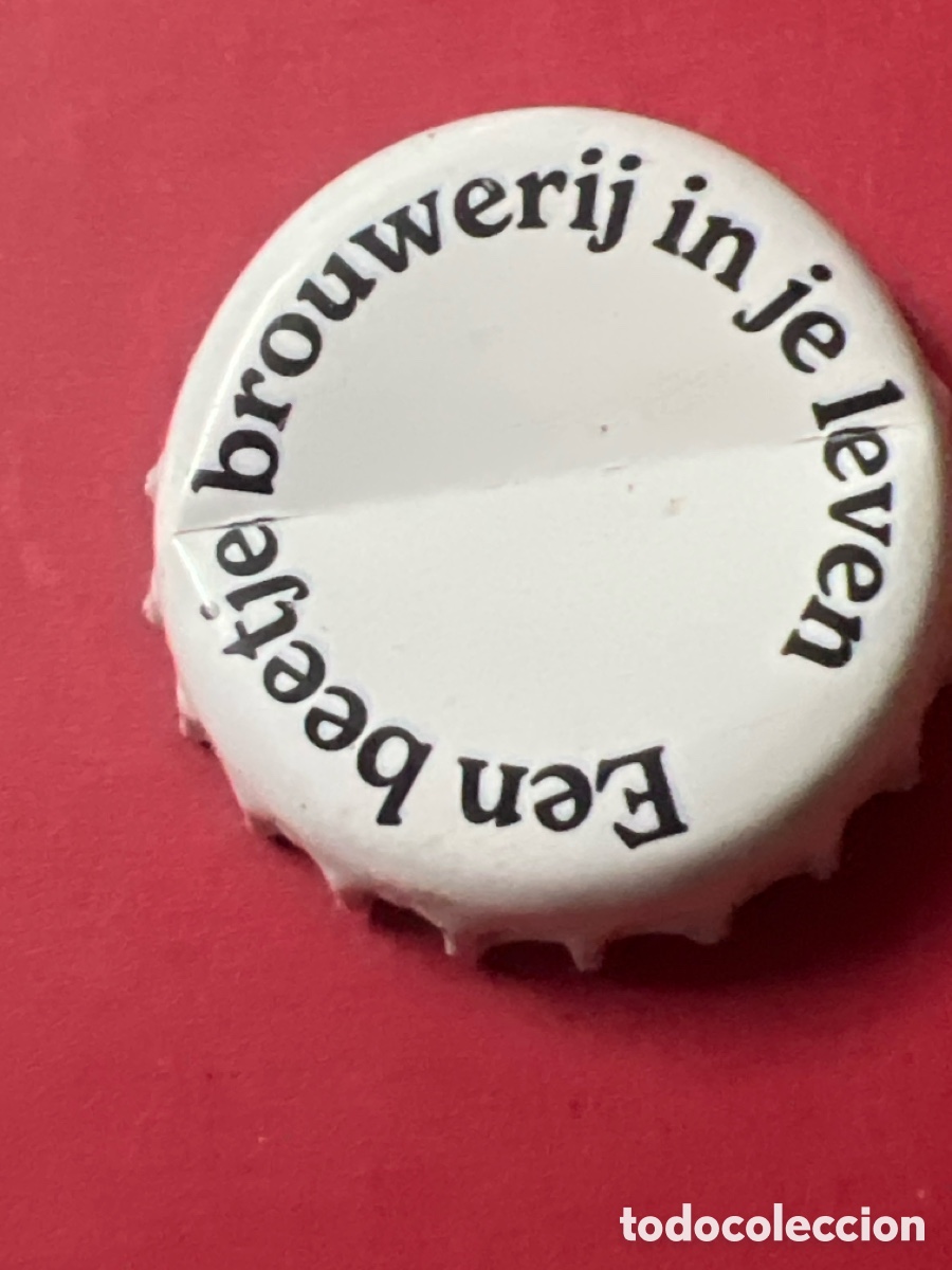 Coleccionismo de cervezas: T4/X39/H4. CHAPA CERVEZA - De Eeuwige Jeugd, Een beetje brouwerij in je leven