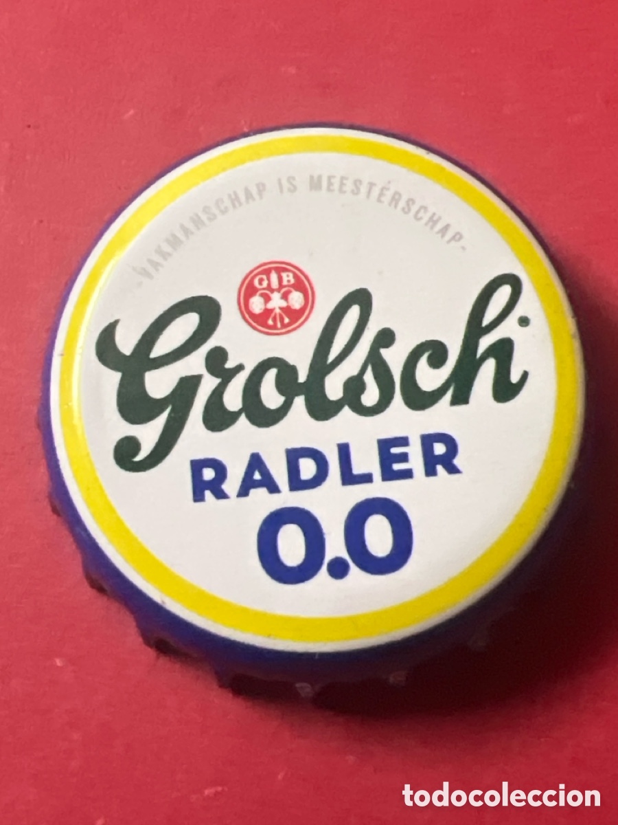 Coleccionismo de cervezas: T4/X38/F5. CHAPA CERVEZA - PA&Iacute;SES BAJOS - Grolsch Radler 0.0 GB
