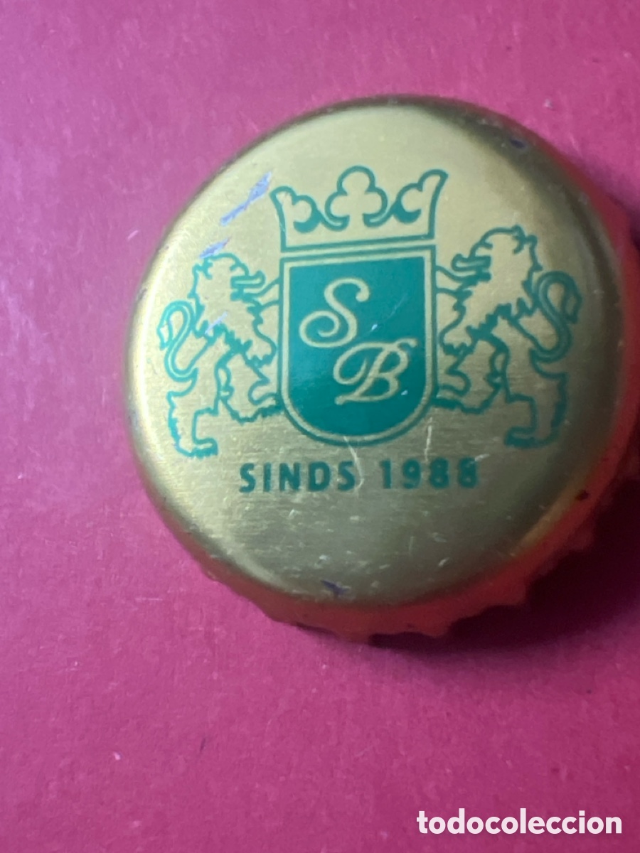 Coleccionismo de cervezas: T4/X38/G2. CHAPA CERVEZA - SB Sinds 1988
