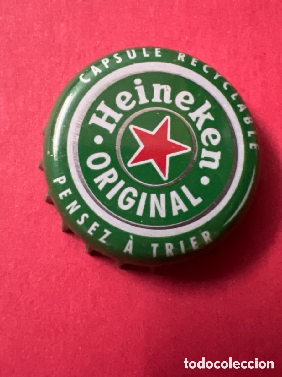 Coleccionismo de cervezas: T4/X38/N2. TAPON CORONA CHAPA BEER BOTTLE CAP KRONKORKEN TAPPI CAPSULE CERVEZA HEINEKEN ORIGINAL