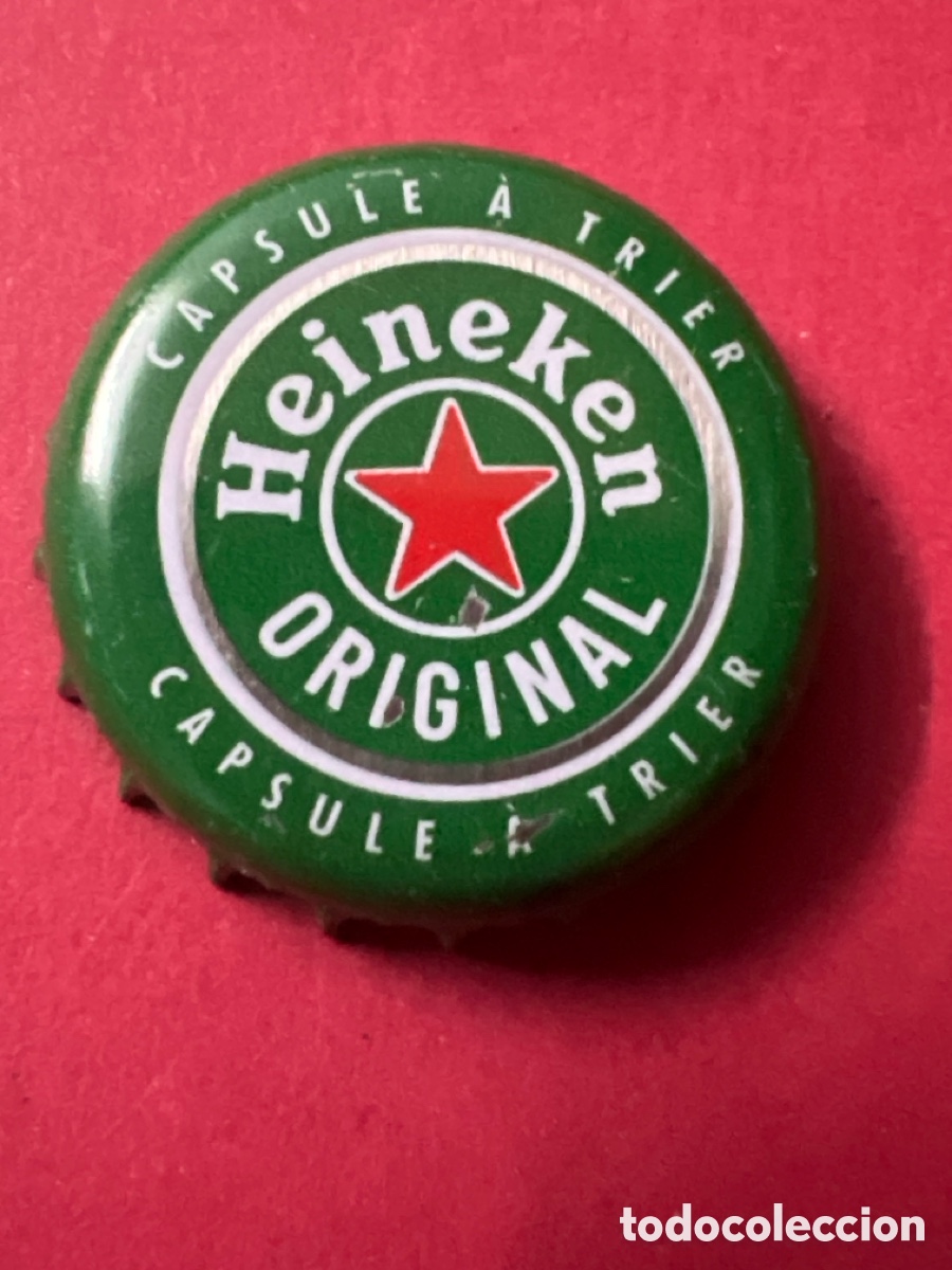 Coleccionismo de cervezas: T4/X38/N3. TAPON CORONA CHAPA BEER BOTTLE CAP KRONKORKEN TAPPI CAPSULE CERVEZA HEINEKEN ORIGINAL