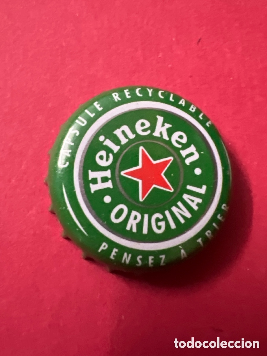 Coleccionismo de cervezas: T4/X38/N6. TAPON CORONA CHAPA BEER BOTTLE CAP KRONKORKEN TAPPI CAPSULE CERVEZA HEINEKEN ORIGINAL