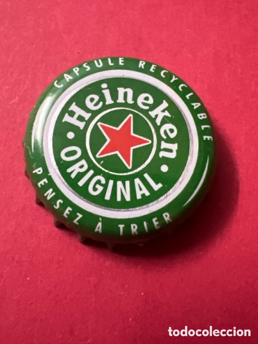 Coleccionismo de cervezas: T4/X38/O1.TAPON CORONA CHAPA BEER BOTTLE CAP KRONKORKEN TAPPI CAPSULE CERVEZA HEINEKEN ORIGINAL