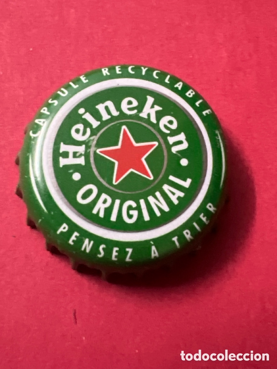 Coleccionismo de cervezas: T4/X38/O2. TAPON CORONA CHAPA BEER BOTTLE CAP KRONKORKEN TAPPI CAPSULE CERVEZA HEINEKEN ORIGINAL