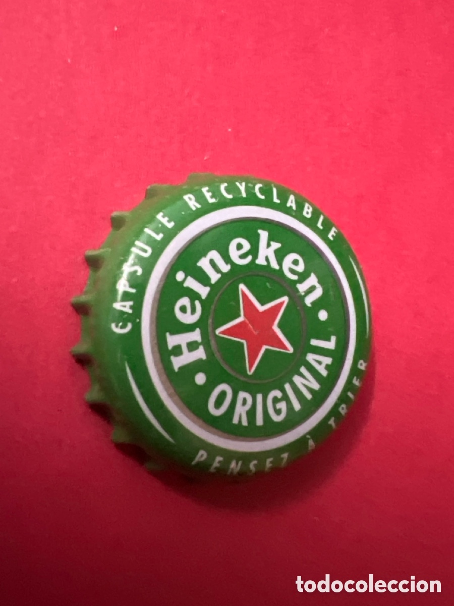 Coleccionismo de cervezas: T4/X38/O3. TAPON CORONA CHAPA BEER BOTTLE CAP KRONKORKEN TAPPI CAPSULE CERVEZA HEINEKEN ORIGINAL