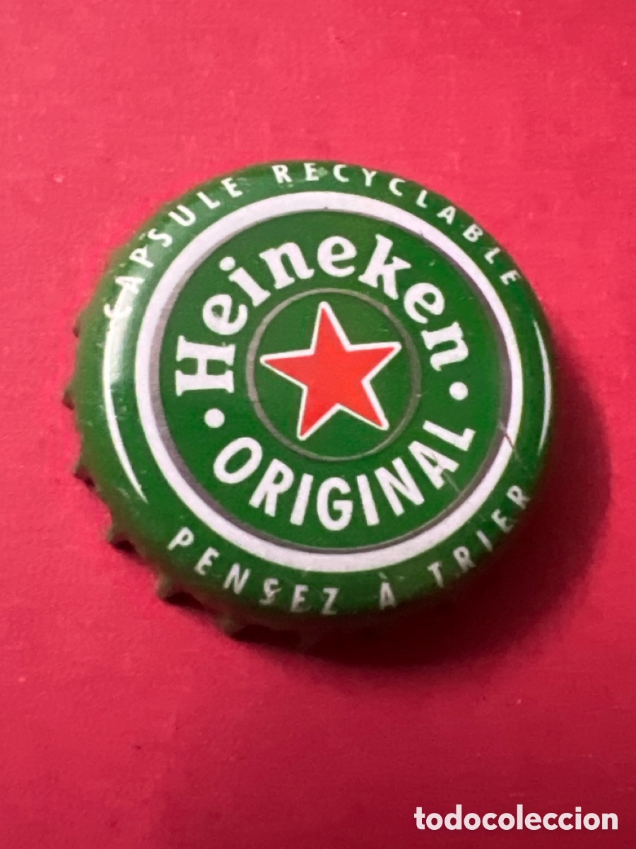 Coleccionismo de cervezas: T4/X38/O4. TAPON CORONA CHAPA BEER BOTTLE CAP KRONKORKEN TAPPI CAPSULE CERVEZA HEINEKEN ORIGINAL