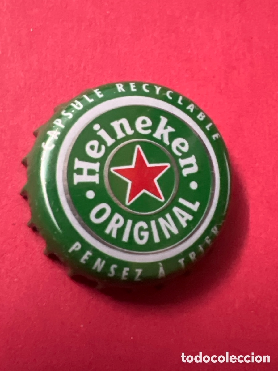 Coleccionismo de cervezas: T4/X38/O5. TAPON CORONA CHAPA BEER BOTTLE CAP KRONKORKEN TAPPI CAPSULE CERVEZA HEINEKEN ORIGINAL