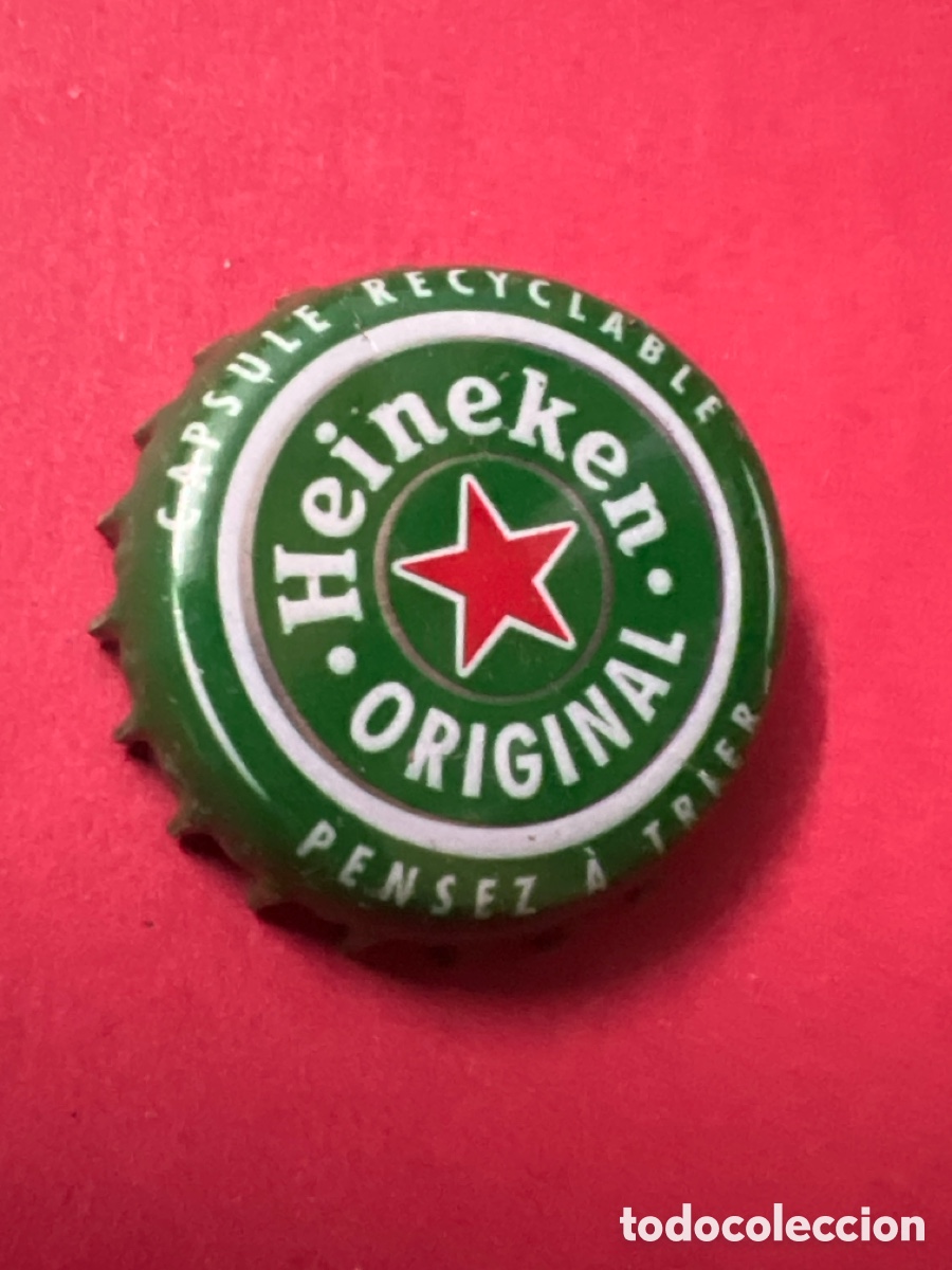 Coleccionismo de cervezas: T4/X38/O6. TAPON CORONA CHAPA BEER BOTTLE CAP KRONKORKEN TAPPI CAPSULE CERVEZA HEINEKEN ORIGINAL