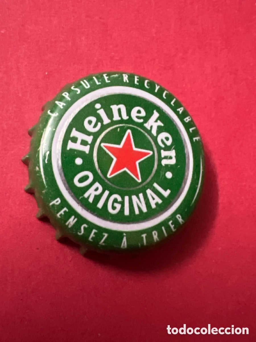 Coleccionismo de cervezas: T4/X38/P1. TAPON CORONA CHAPA BEER BOTTLE CAP KRONKORKEN TAPPI CAPSULE CERVEZA HEINEKEN ORIGINAL