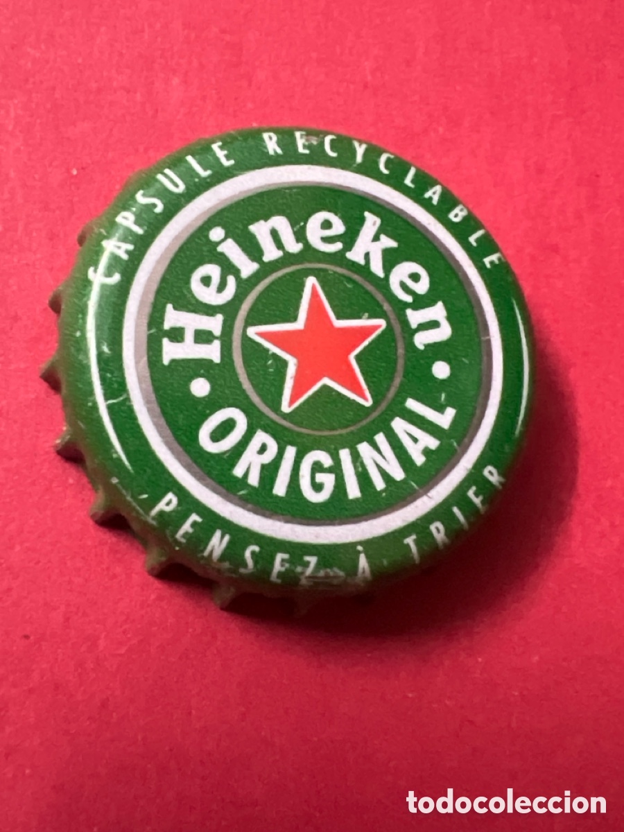Coleccionismo de cervezas: T4/X38/P3. TAPON CORONA CHAPA BEER BOTTLE CAP KRONKORKEN TAPPI CAPSULE CERVEZA HEINEKEN ORIGINAL
