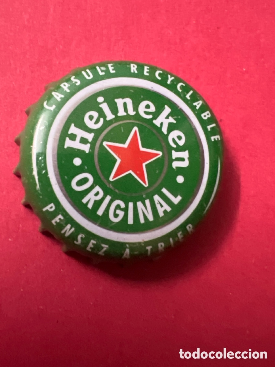 Coleccionismo de cervezas: T4/X38/P5. TAPON CORONA CHAPA BEER BOTTLE CAP KRONKORKEN TAPPI CAPSULE CERVEZA HEINEKEN ORIGINAL