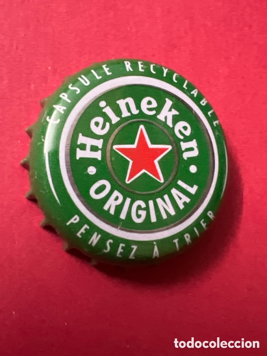 Coleccionismo de cervezas: T4/X38/P6. TAPON CORONA CHAPA BEER BOTTLE CAP KRONKORKEN TAPPI CAPSULE CERVEZA HEINEKEN ORIGINAL