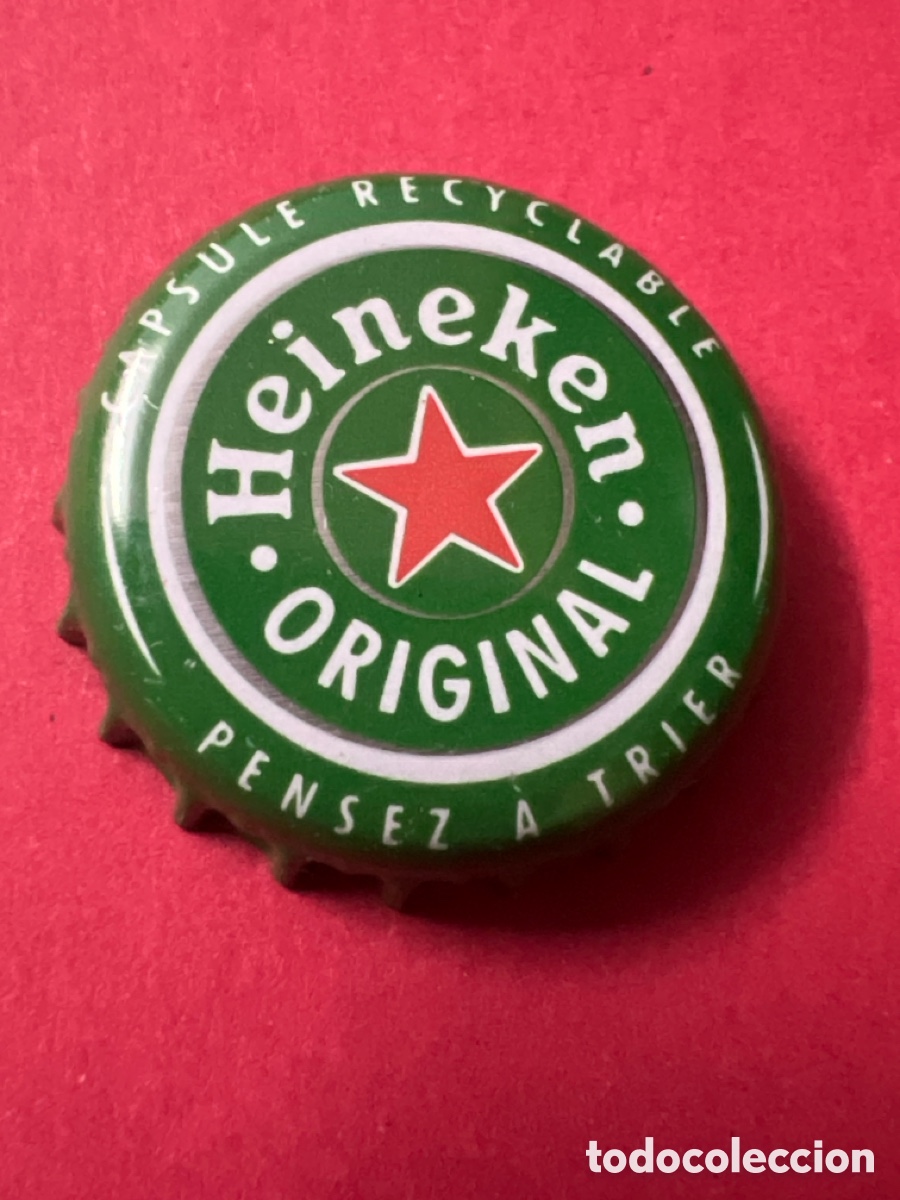 Coleccionismo de cervezas: T4/X38/Q1.TAPON CORONA CHAPA BEER BOTTLE CAP KRONKORKEN TAPPI CAPSULE CERVEZA HEINEKEN ORIGINAL