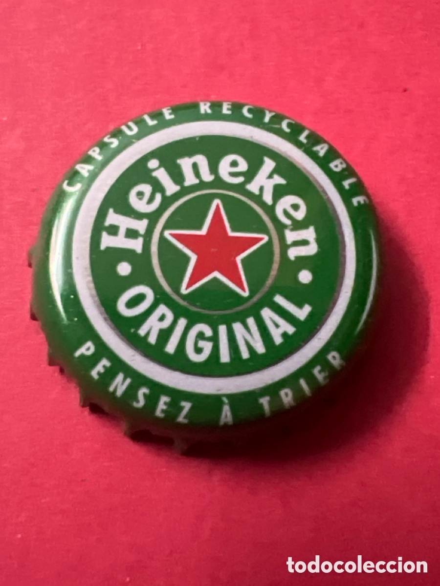 Coleccionismo de cervezas: T4/X38/Q2. TAPON CORONA CHAPA BEER BOTTLE CAP KRONKORKEN TAPPI CAPSULE CERVEZA HEINEKEN ORIGINAL