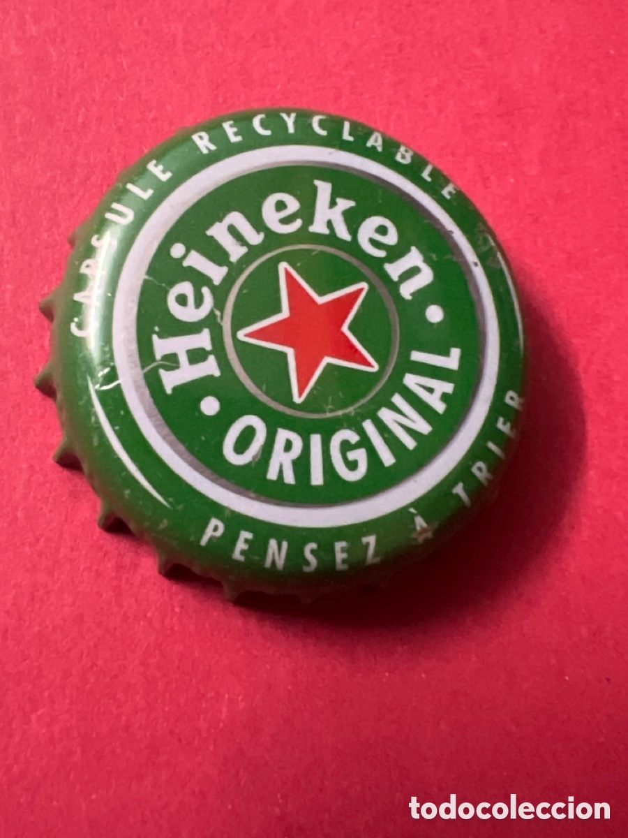 Coleccionismo de cervezas: T4/X38/Q4.TAPON CORONA CHAPA BEER BOTTLE CAP KRONKORKEN TAPPI CAPSULE CERVEZA HEINEKEN ORIGINAL