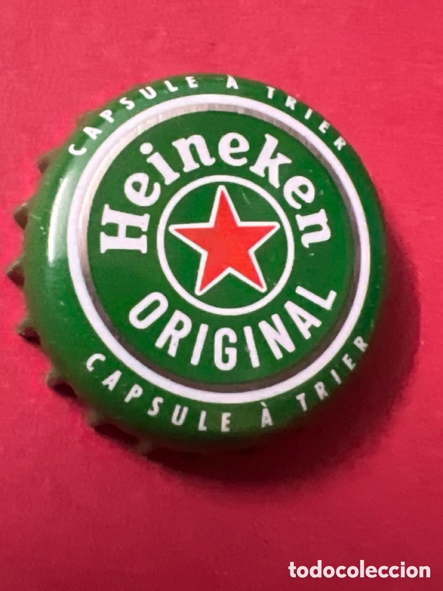 Coleccionismo de cervezas: T4/X38/Q6. TAPON CORONA CHAPA BEER BOTTLE CAP KRONKORKEN TAPPI CAPSULE CERVEZA HEINEKEN ORIGINAL