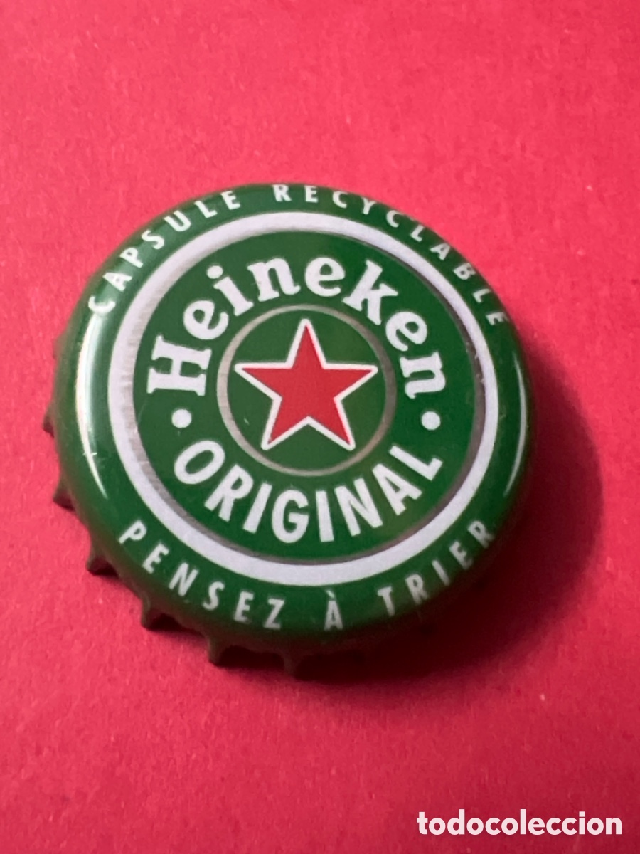 Coleccionismo de cervezas: T4/X35/A1. TAPON CORONA CHAPA BEER BOTTLE CAP KRONKORKEN TAPPI CAPSULE CERVEZA HEINEKEN ORIGINAL