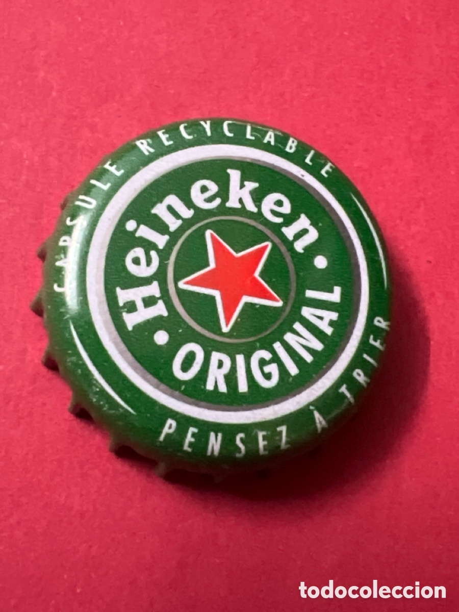 Coleccionismo de cervezas: T4/X35/A2. TAPON CORONA CHAPA BEER BOTTLE CAP KRONKORKEN TAPPI CAPSULE CERVEZA HEINEKEN ORIGINAL