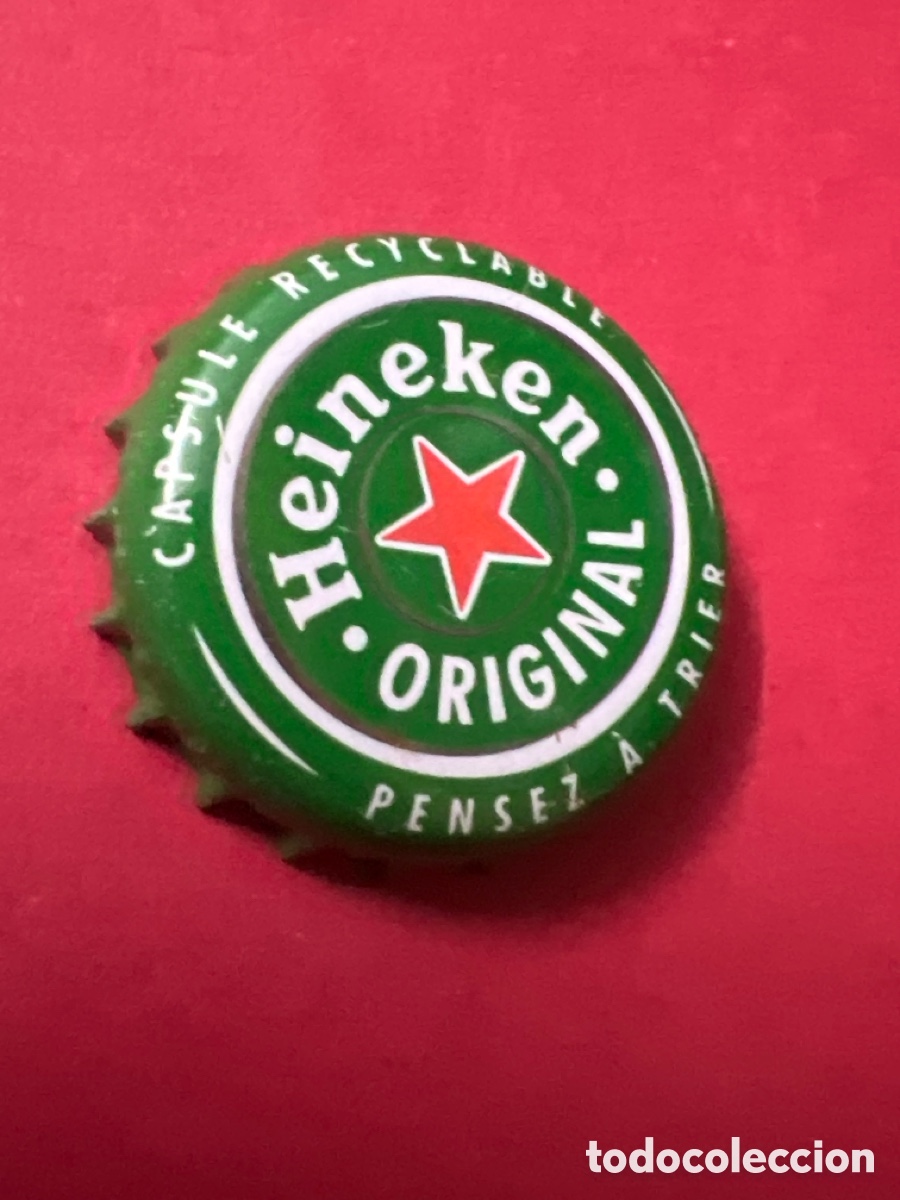 Coleccionismo de cervezas: T4/X35/A3. TAPON CORONA CHAPA BEER BOTTLE CAP KRONKORKEN TAPPI CAPSULE CERVEZA HEINEKEN ORIGINAL