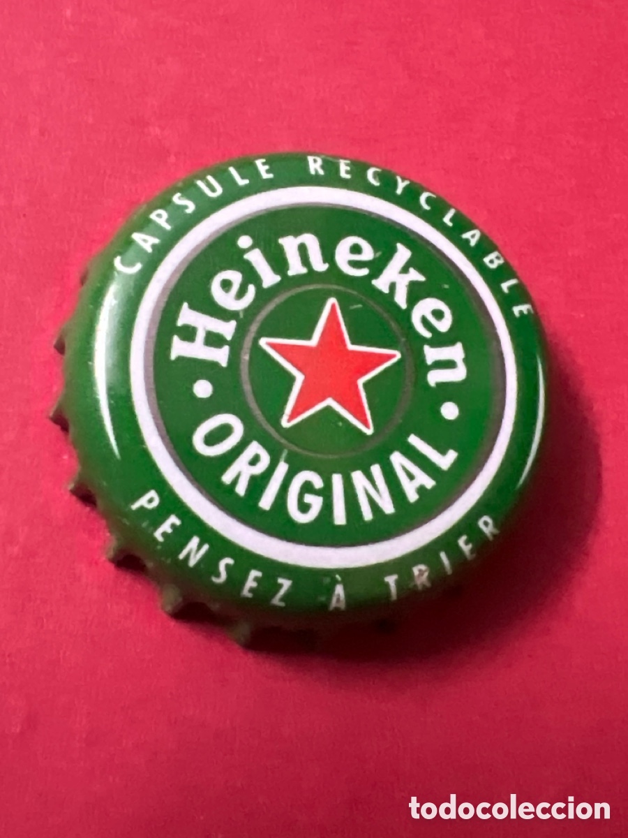 Collectionnisme de bi&egrave;res: T4/X35/A4. TAPON CORONA CHAPA BEER BOTTLE CAP KRONKORKEN TAPPI CAPSULE CERVEZA HEINEKEN ORIGINAL