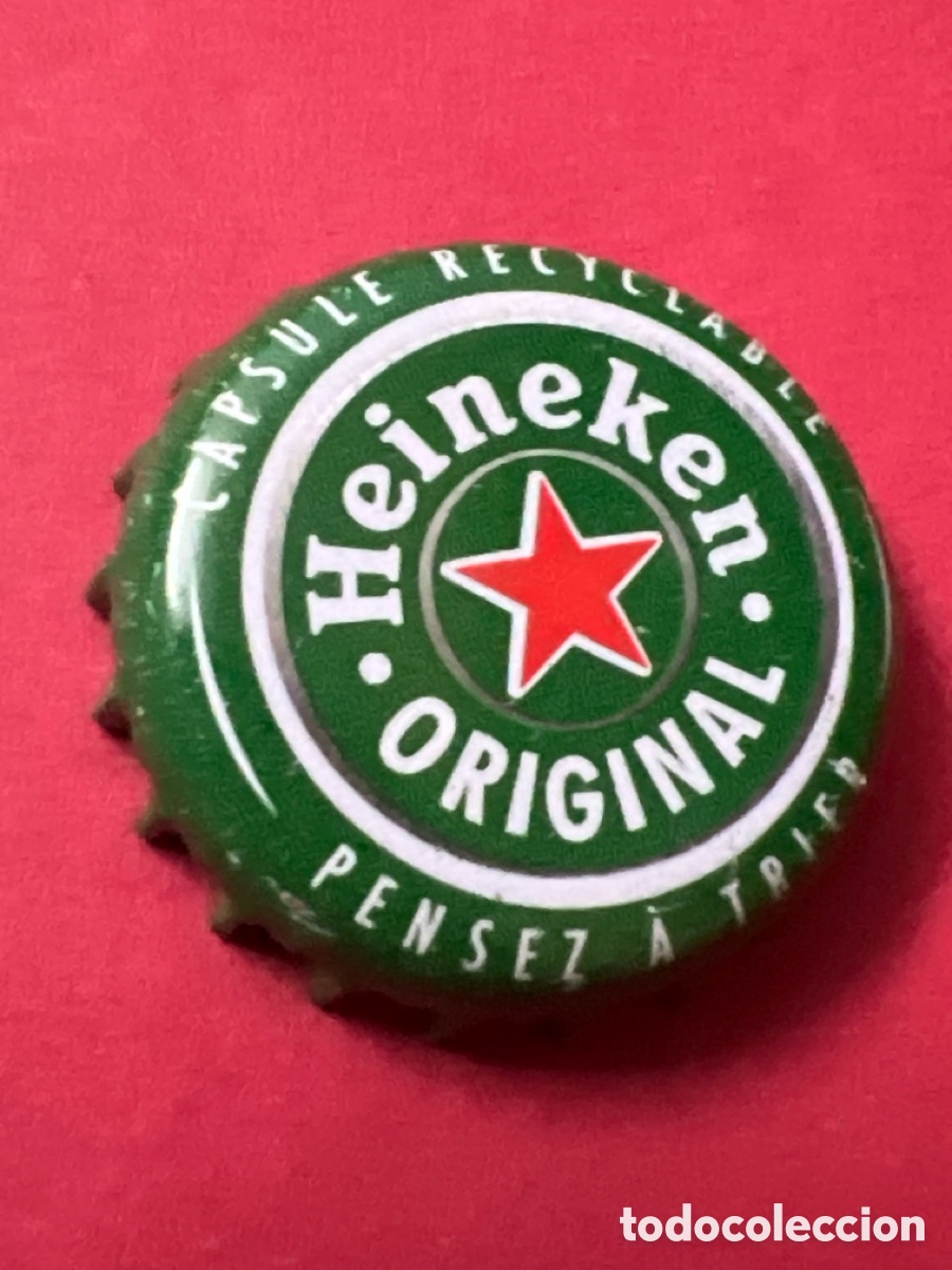 Collectionnisme de bi&egrave;res: T4/X35/A6. TAPON CORONA CHAPA BEER BOTTLE CAP KRONKORKEN TAPPI CAPSULE CERVEZA HEINEKEN ORIGINAL