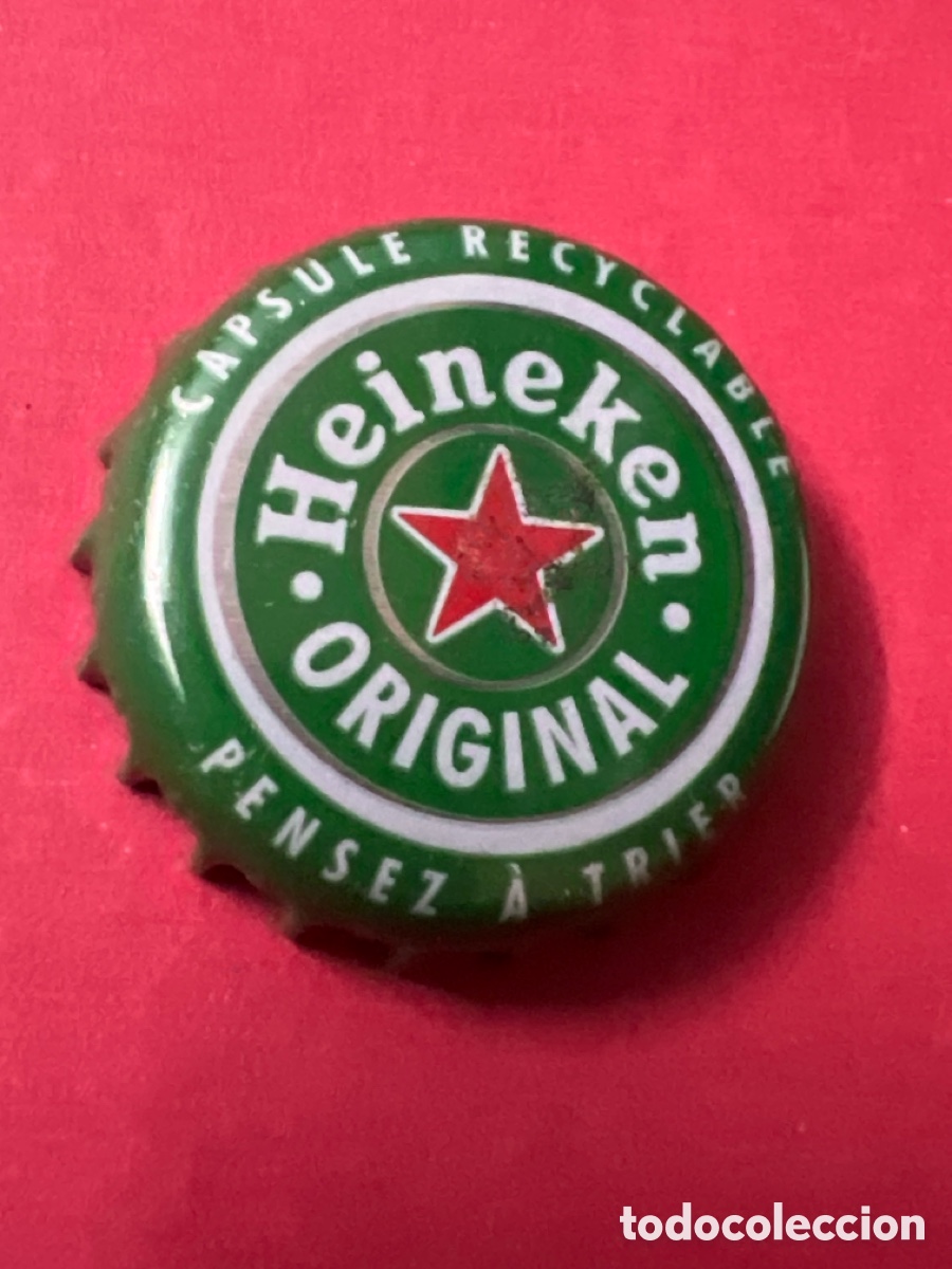 Collectionnisme de bi&egrave;res: T4/X35/B1. TAPON CORONA CHAPA BEER BOTTLE CAP KRONKORKEN TAPPI CAPSULE CERVEZA HEINEKEN ORIGINAL