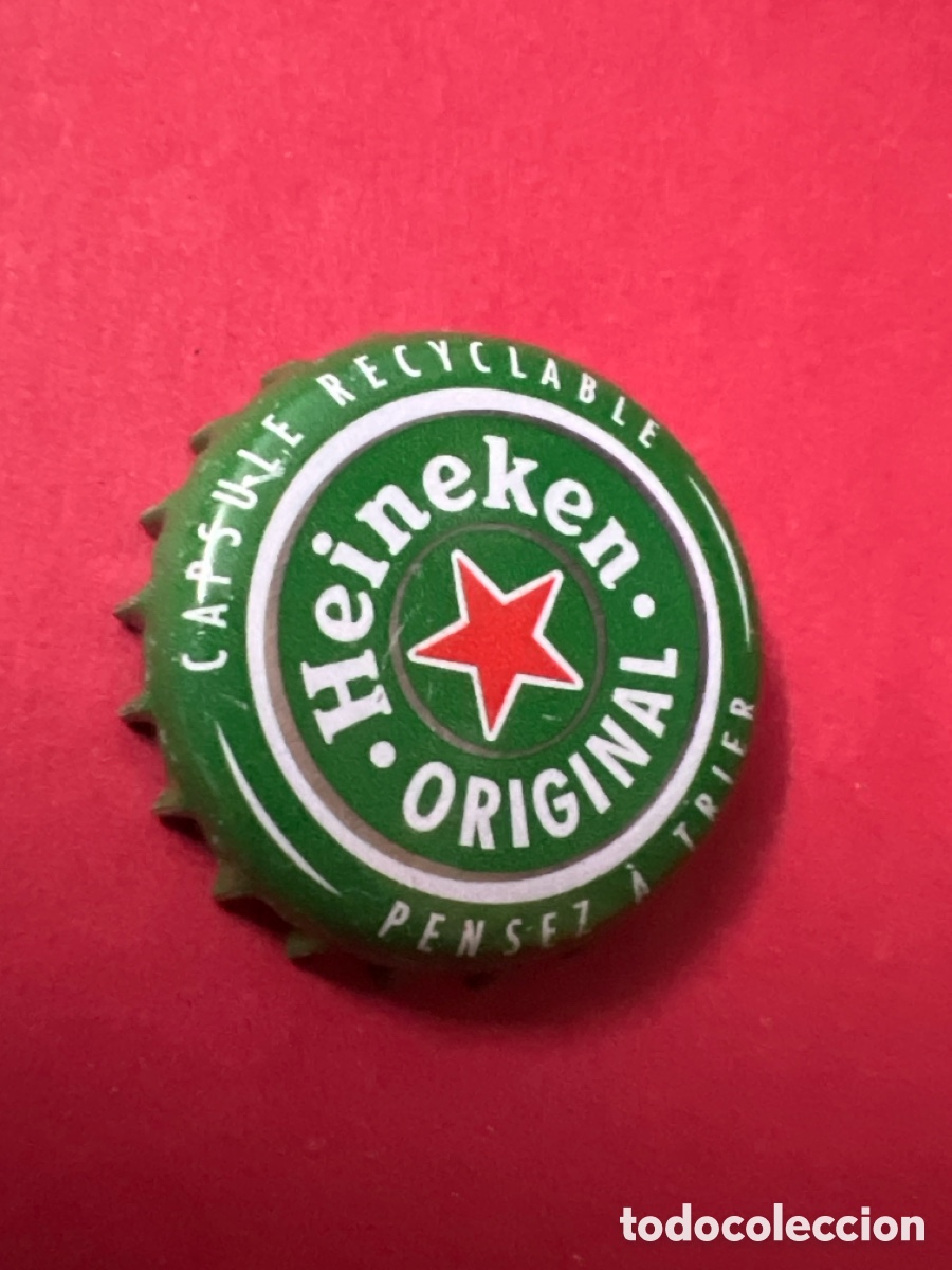 Collectionnisme de bi&egrave;res: T4/X35/B2. TAPON CORONA CHAPA BEER BOTTLE CAP KRONKORKEN TAPPI CAPSULE CERVEZA HEINEKEN ORIGINAL