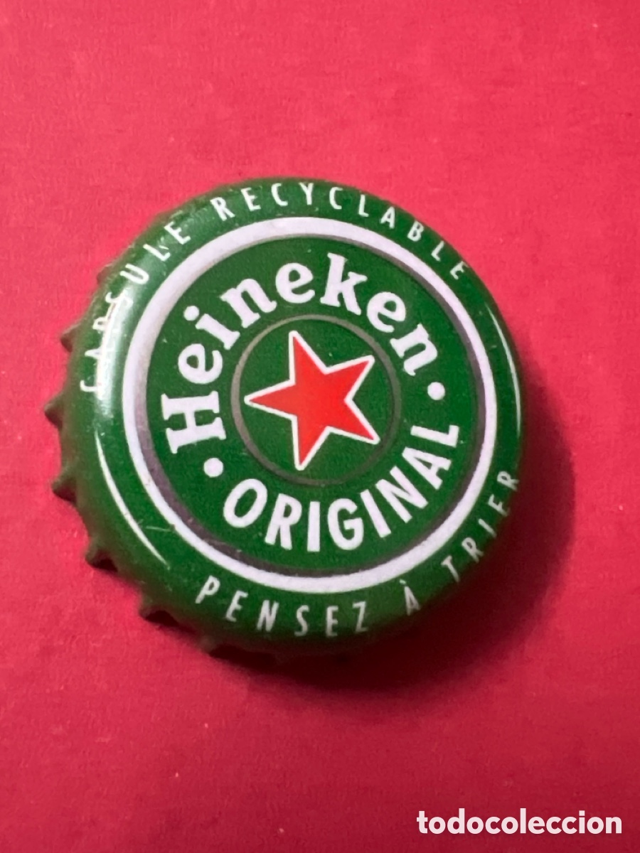 Collectionnisme de bi&egrave;res: T4/X35/B4. TAPON CORONA CHAPA BEER BOTTLE CAP KRONKORKEN TAPPI CAPSULE CERVEZA HEINEKEN ORIGINAL