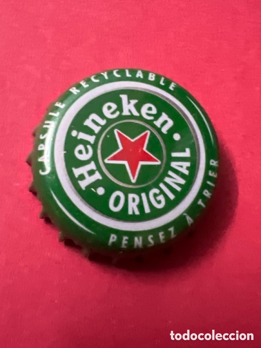Coleccionismo de cervezas: T4/X35/B5. TAPON CORONA CHAPA BEER BOTTLE CAP KRONKORKEN TAPPI CAPSULE CERVEZA HEINEKEN ORIGINAL