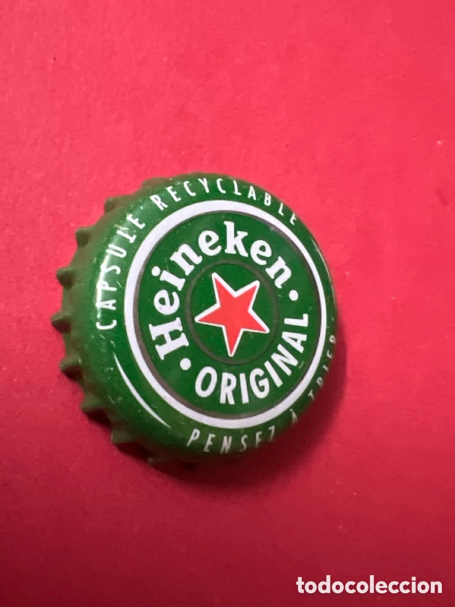 Coleccionismo de cervezas: T4/X35/C1. TAPON CORONA CHAPA BEER BOTTLE CAP KRONKORKEN TAPPI CAPSULE CERVEZA HEINEKEN ORIGINAL