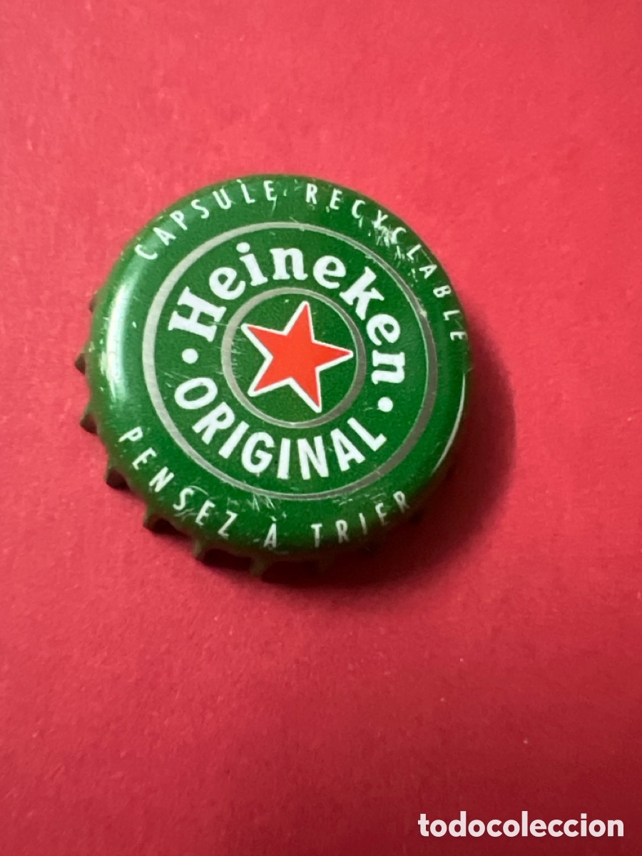 Coleccionismo de cervezas: T4/X35/C2. TAPON CORONA CHAPA BEER BOTTLE CAP KRONKORKEN TAPPI CAPSULE CERVEZA HEINEKEN ORIGINAL