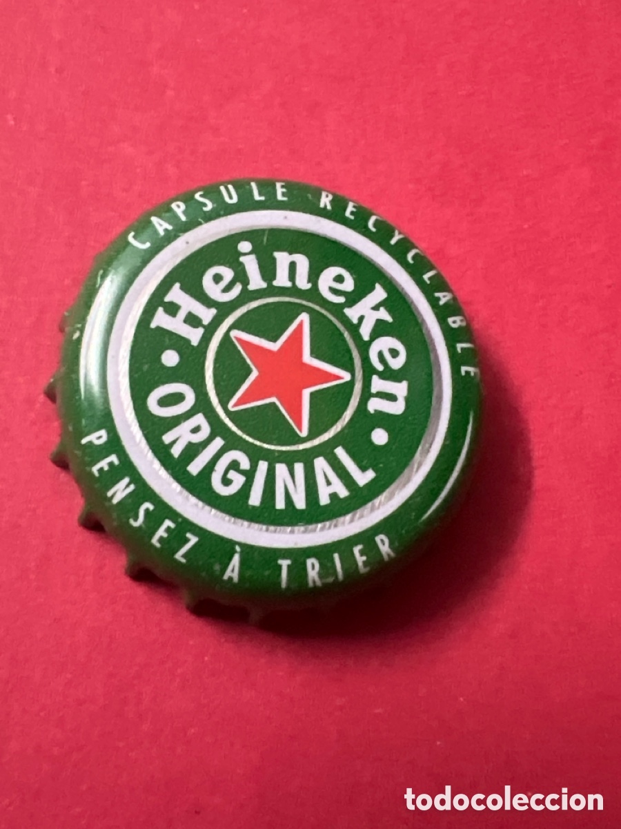 Coleccionismo de cervezas: T4/X35/C3. TAPON CORONA CHAPA BEER BOTTLE CAP KRONKORKEN TAPPI CAPSULE CERVEZA HEINEKEN ORIGINAL