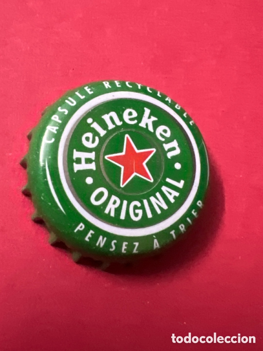 Coleccionismo de cervezas: T4/X35/C4. TAPON CORONA CHAPA BEER BOTTLE CAP KRONKORKEN TAPPI CAPSULE CERVEZA HEINEKEN ORIGINAL