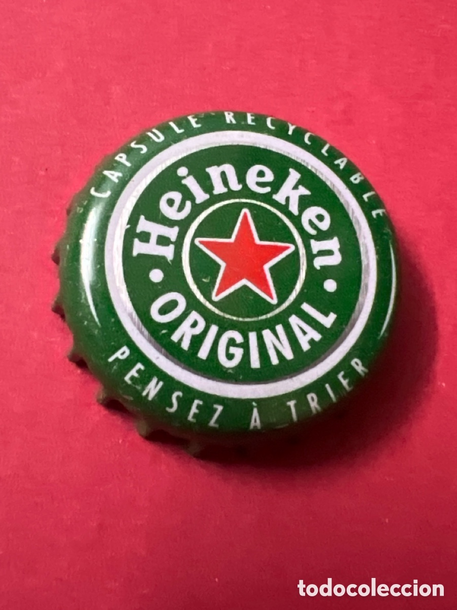 Coleccionismo de cervezas: T4/X35/C5. TAPON CORONA CHAPA BEER BOTTLE CAP KRONKORKEN TAPPI CAPSULE CERVEZA HEINEKEN ORIGINAL